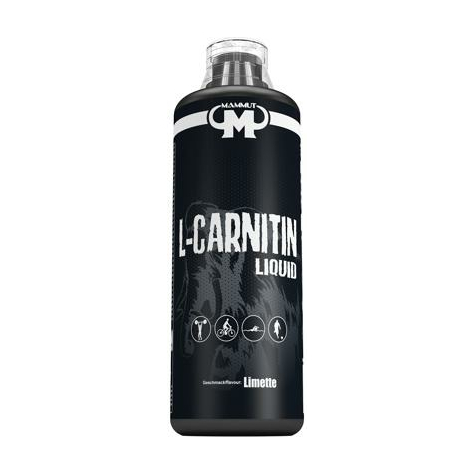 best body mammut l-carnitina líquida, botella de 1000 ml, lima