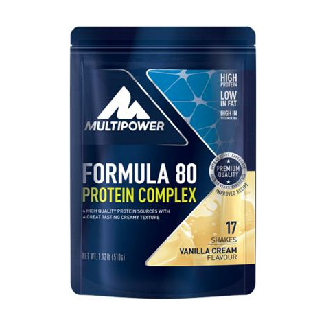 Multipower Formula 80 Protein Complex, 510 G Bag