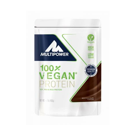 Multipower 100% Proteína Vegana, Bolsa De 450 G