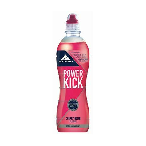 Multipower Power Kick, 12 Botellas De 500 Ml (Artículo De Depósito)