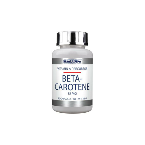 Scitec Nutrition Beta-Caroteno, Dosis De 90 Cápsulas