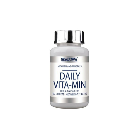 Scitec Essentials Daily Vita-Min, Dosis De 90 Comprimidos