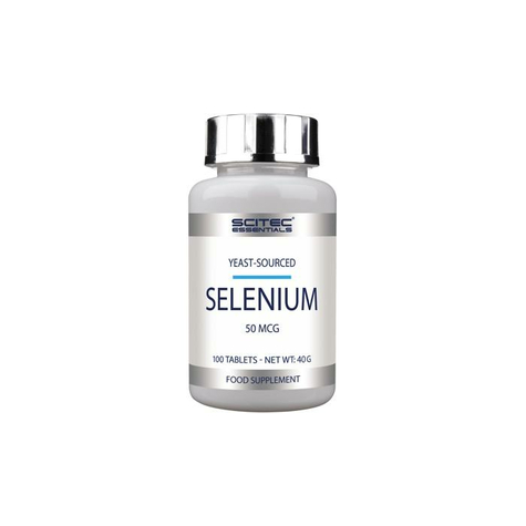 Scitec Essentials Selenio, Dosis De 100 Comprimidos