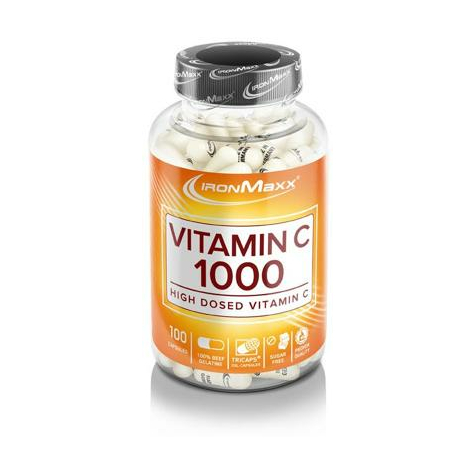 Ironmaxx Vitamina C 1000, 100 Tricaps Dosis