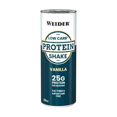 Joe Weider Low Carb Protein Shake, 24 Latas De 250 Ml