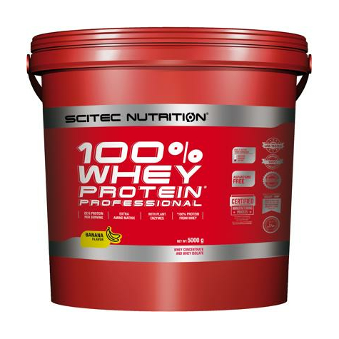 Scitec Nutrition 100% Whey Protein Professional, Cubo De 5000 G