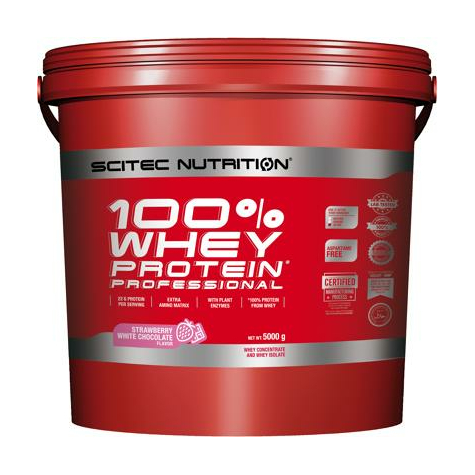 Scitec Nutrition 100% Whey Protein Professional, 5000 G Bucket