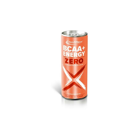 Ironmaxx Bcaa + Energy Drink Zero, Lata De 24 X 330 Ml (Artículo De Depósito)