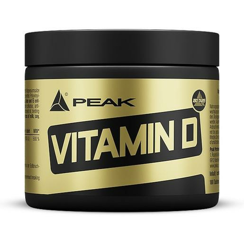 Peak Performance Vitamina D, Dosis De 180 Comprimidos
