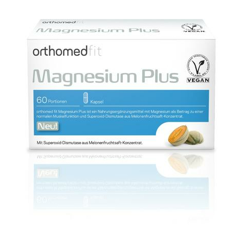 Orthomed Fit Magnesium Plus, Cápsula, 30-60 Tomas Diarias