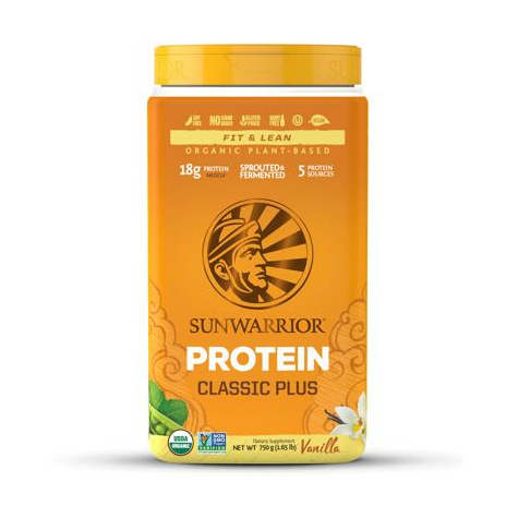 Sunwarrior Classic Plus Protein, Lata 750g -Bio-