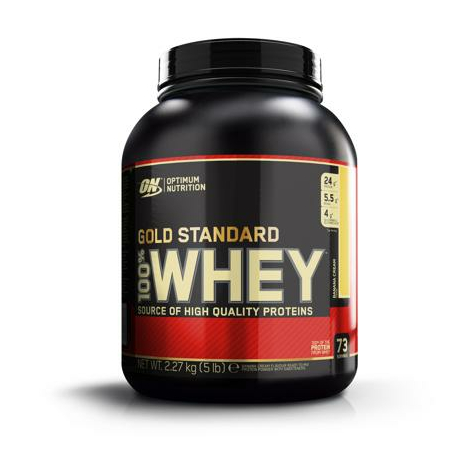 Optimum Nutrition 100% Whey Gold Standard, Dosis De 5 Lb
