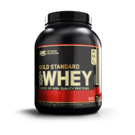 Optimum Nutrition 100% Whey Gold Standard, Dosis De 5 Lb