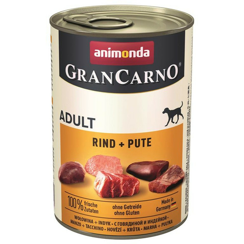 Animonda Dog Grancarno,Carno Adult Beef Turkey 400gd