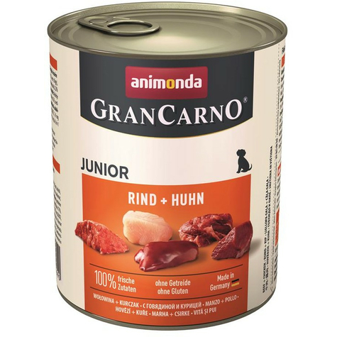 Animonda Dog Grancarno,Carno Junior Beef+Chicken 800gd