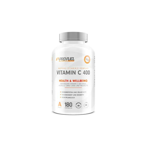 Profuel Vitamina C 400 Complex, 180 Cápsulas Lata