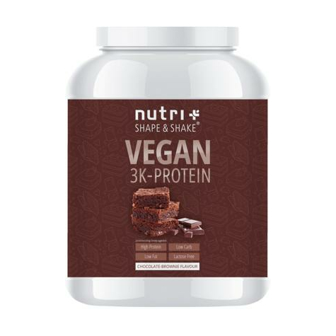 Nutri+ Proteína Vegana 3k En Polvo, Lata De 1000 G