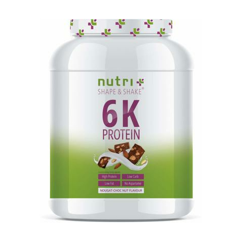 Nutri+ Proteína Vegana 6k En Polvo, Lata De 1000 G