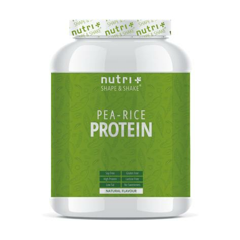 Nutri+ Proteína De Arroz De Guisantes Vegana, Lata De 1000 G