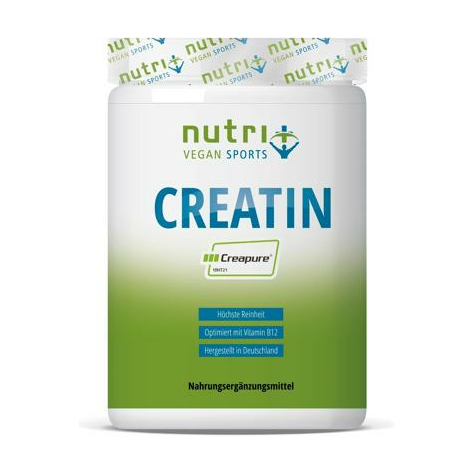 Nutri+ Vegan Creatine Powder, 500 G Can