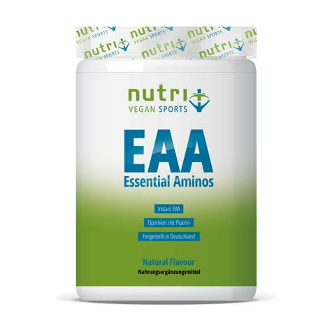 Nutri+ Vegan Eaa Powder, Lata De 500 G