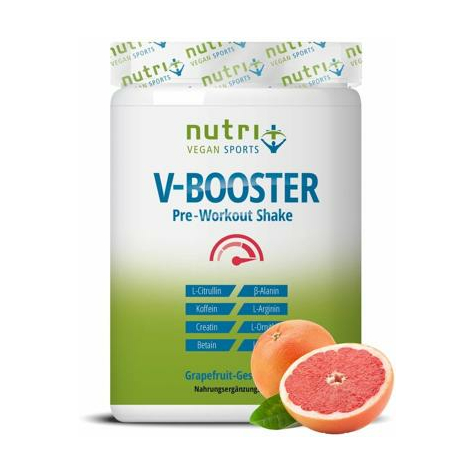 Nutri+ Vegan V-Booster Powder, Lata De 500 G