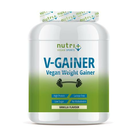 Nutri+ Vegan V-Gainer Polvo, Lata 2000 G