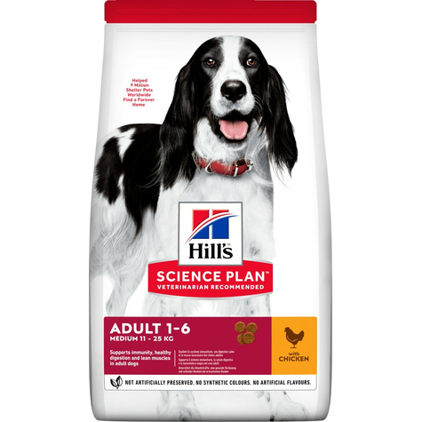 Hills,Hillsdog Ad Pollo 2,5kg