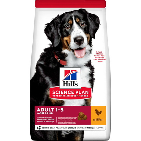 Hills,Hillsdog Ad Pollo Grande 2,5kg