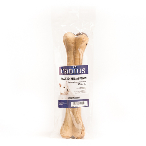 Canius Snacks,Hueso Masticable Con Rumen 30cm 1st