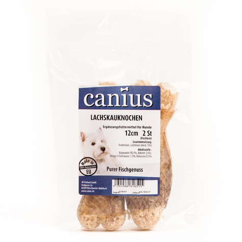 Canius Snacks,Can. Salmon Ch. Peces De 12cm 2s