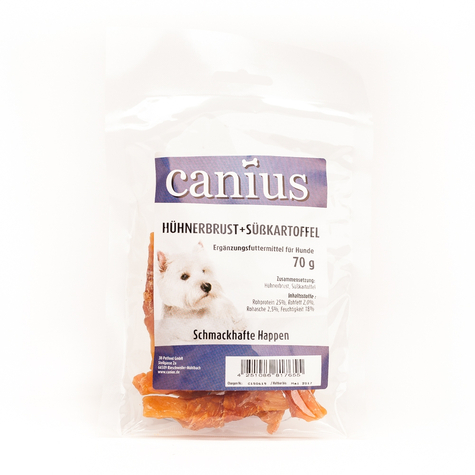 Canius Snacks,Cani. Pechuga De Pollo+Patata. 70g