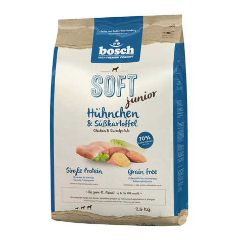 Bosch,Bos.Soft Jun Pollo+Dulce 2,5kg