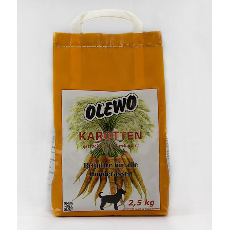 Olewo Zanahorias,Olewo Pellet De Zanahoria Para Perros 2,5kg
