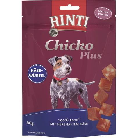 Finnern Rinti Snacks,Rinti Chicko+ Queso Salchicha Pato 80g