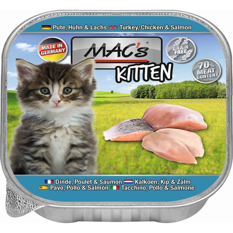 Mac's,Macs Cat Kitten Pu,Hu,Lax 85gs