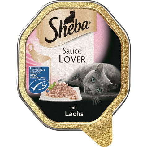 Sheba,She.Sauce Lover Salmón 85gs