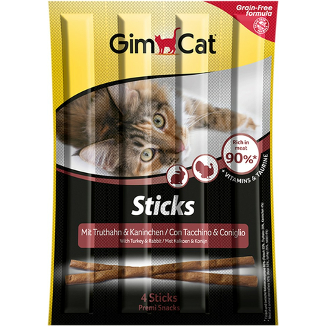 Gimpet,Gimcat Sticks Trut+Canine 4st