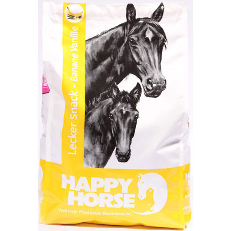 Happy Horse,Happy Horse Plátano+Vainilla 1 Kg