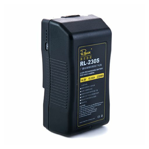 Batería Rolux V-Mount Rl-230s 230wh 14.8v 15500mah