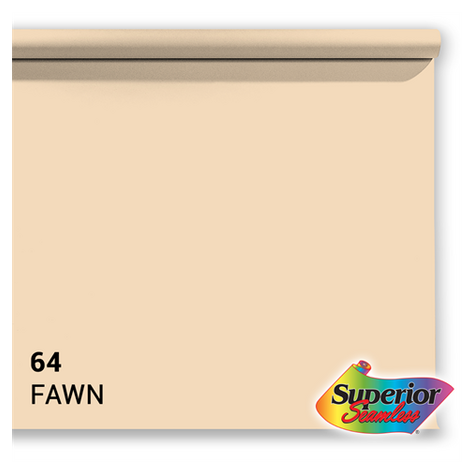 Superior Background Paper 64 Fawn 2.72 X 11m