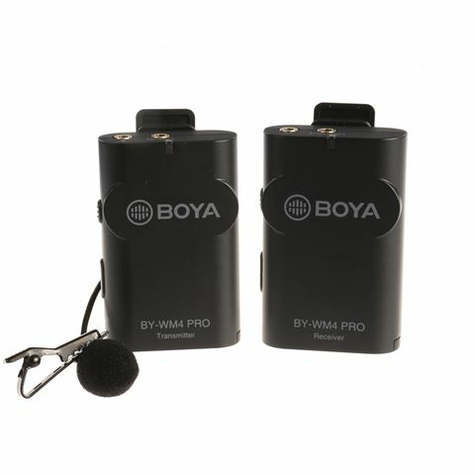 Boya 2,4 Ghz Duo Lavalier Microfoon Draadloos By-Wm4 Pro-K1