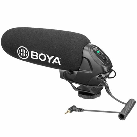 Boya Video Shotgun Direccional Microfoon By-Bm3030