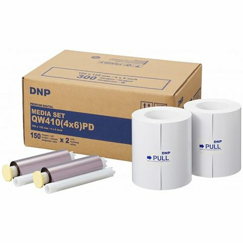 Papel Dnp 300 Impresiones Premium 10x15 Para Dp-Qw410