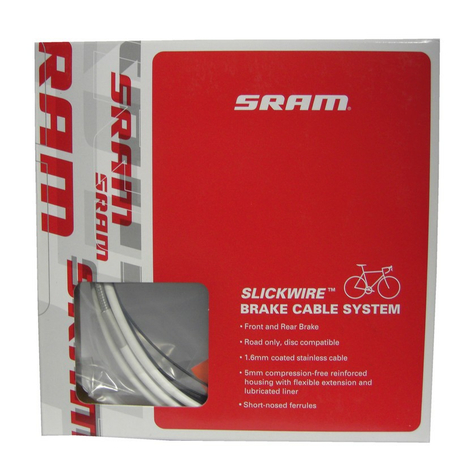 Kit De Cable De Freno Sram Slick Wire Road       