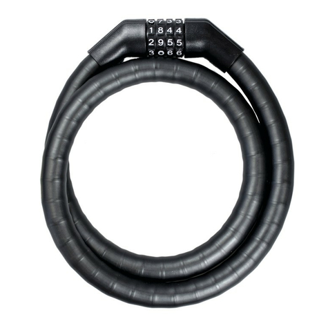 Cable Blindado-Número-Llave Trel.100cm,9mm 