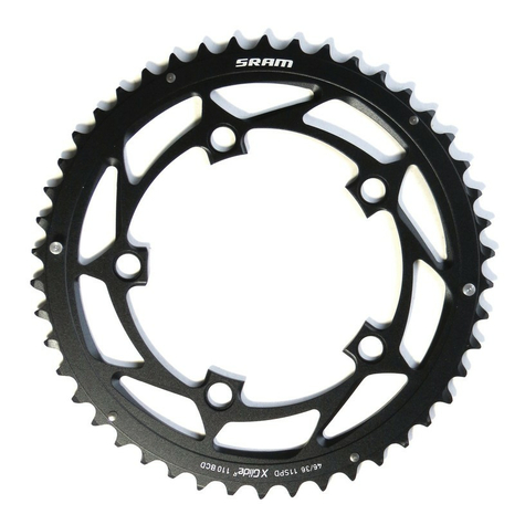 Plato Sram Road 11 Velocidades X-Glide   