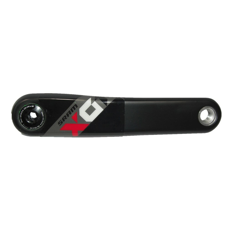 Brazo De Biela Sram X01 Eagle Gxp 170mm      