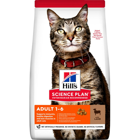 Hills Science Plan Cat Adult Cordero Y Arroz 1,5kg