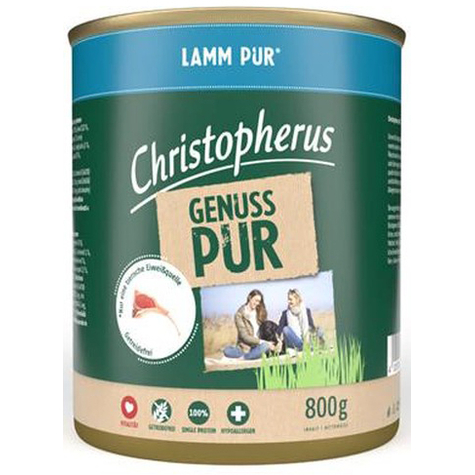Christopherus Pure Lamb 800g Tin
